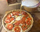 A picture of step 8 of Lin's Brunch Quiche.