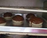 Foto langkah ke 8 dari resep Mexican Bun a.k.a Roti Boy (Roti "O") tanpa telur oven tangkring.