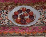 A picture of step 10 of Grapes & Rose Khoa Ladoo – Easy Prasad.