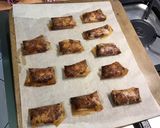 Une image de l'étape 11 de Croustillants de bricks aux dattes, amandes et miel.