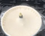 A picture of step 7 of Leek and Chicken Pie.