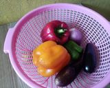 A picture of step 1 of Ratatouille.