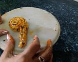 A picture of step 4 of Masala kasuri methi laccha Paratha.