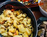 Hagymás kacsazsíros krumpligánica recept fázis 4 fotója