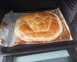 Une image de l'étape 7 de La galette des rois (uniquement avec de la pâte d'amande).