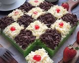 Foto langkah ke 11 dari resep Brownies Kukus Pandan Coklat Keju.