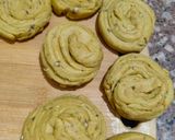 A picture of step 6 of Spiral Baati with Dal.