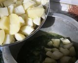 फलहारी वाले धनिया आलू रेसिपी चरण 3 फोटो