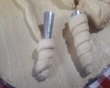 A picture of step 4 of Bread Cones Recipe.