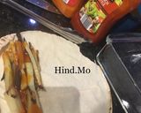 A picture of step 3 of Quick Bread Wraps.