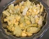 Une image de l'étape 6 de Salade Castelfranco aux deux fromages et pommes.
