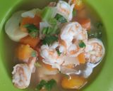 Foto langkah ke 4 dari resep Sop Udang 🦐🥔🥕🥬.