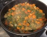 Une image de l'étape 12 de Carottes et courgettes au cumin et coriandre.