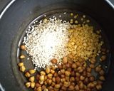 A picture of step 1 of Banjara Dal.