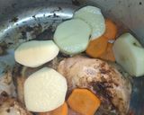Foto del paso 3 de la receta: Pollo guisado en coco
