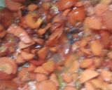 A picture of step 3 of Fried nduma (arrow roots).