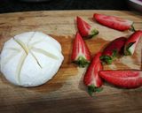 Foto del paso 4 de la receta Mozzarella y fresas con sirope de anís estrellado