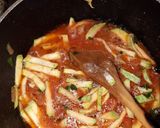 Foto del paso 2 de la receta: Vermicelli al pomodoro y zucchini