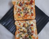गार्लिक चिल्ली ब्रेड (garlic chilli bread recipe in Hindi) रेसिपी चरण 4 फोटो
