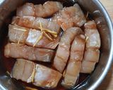 Hình bước làm 1 của món Cá chẽm hấp