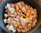 Juhtúrós-csirkés penne recept fázis 2 fotója