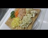 عکس مرحله 1 از دستور خوراک مرغ و سبزیجات 🥗🍗