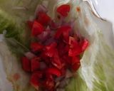 A picture of step 2 of Melon bhel.