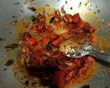 A picture of step 2 of Punjabi kadhi.