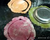 Tri colour paratha bites recipe step 4 photo