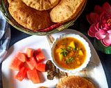 मसाला पूरी (masala poori recipe in Hindi) रेसिपी चरण 6 फोटो
