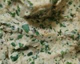 A picture of step 3 of Methi thepla.