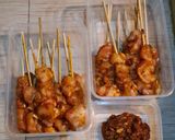 Foto langkah ke 5 dari resep Sate Ayam Manis Pedas Ala Bali.