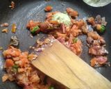 A picture of step 5 of Walnut filled dosa with walnut chutney.