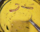 A picture of step 3 of Punjabi Pakora Kadhi.
