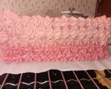 Foto langkah ke 8 dari resep Checkerboard pink cake.
