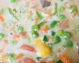 A picture of step 3 of Egg vagitable chela.