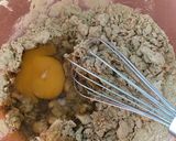 Une image de l'étape 3 de Cake à la banane et crème de sésame.