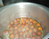 A picture of step 5 of Gulab janum.