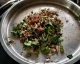 A picture of step 4 of Punjabi Missi Roti.