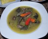 Foto langkah ke 14 dari resep 10 >< Gulai Jeroan Kambing (Dengan Santan).