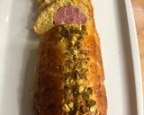 Une image de l'étape 5 de Saucisson brioché à la pistache.