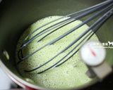 免蒸烤｜綿滑抹茶雞蛋布丁的食譜步驟4照片