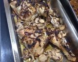 Foto del paso 4 de la receta: Pollo con setas al horno