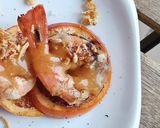 Foto del paso 9 de la receta: Langostino Brown a la plancha con salsa de naranja sanguina