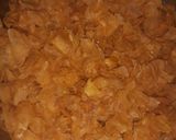 A picture of step 1 of Corn flakes mixture.