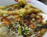 Foto langkah ke 10 dari resep Soto Ayam Pentol Baso.