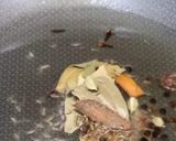 A picture of step 1 of Dhabaa style qeema.