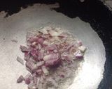 A picture of step 1 of Dahi tadka.