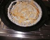 A picture of step 3 of Podi Dosa.