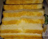 A picture of step 1 of Bread halwa.